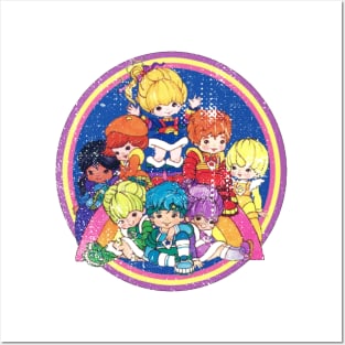 rainbow brite Posters and Art